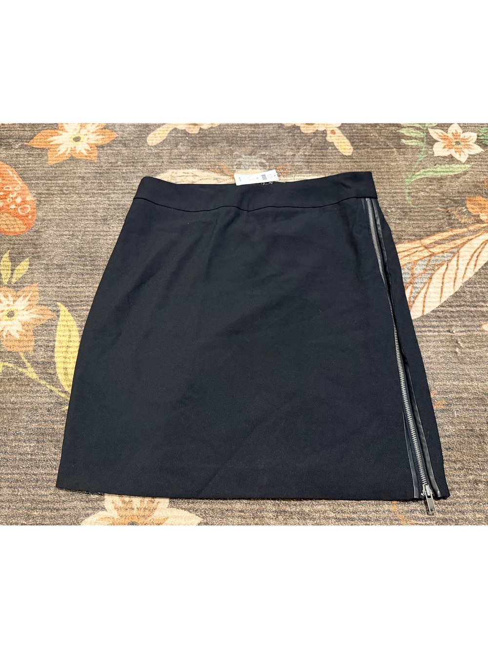 Banana Republic NWT Black Side Zip Pencil Skirt Size 10